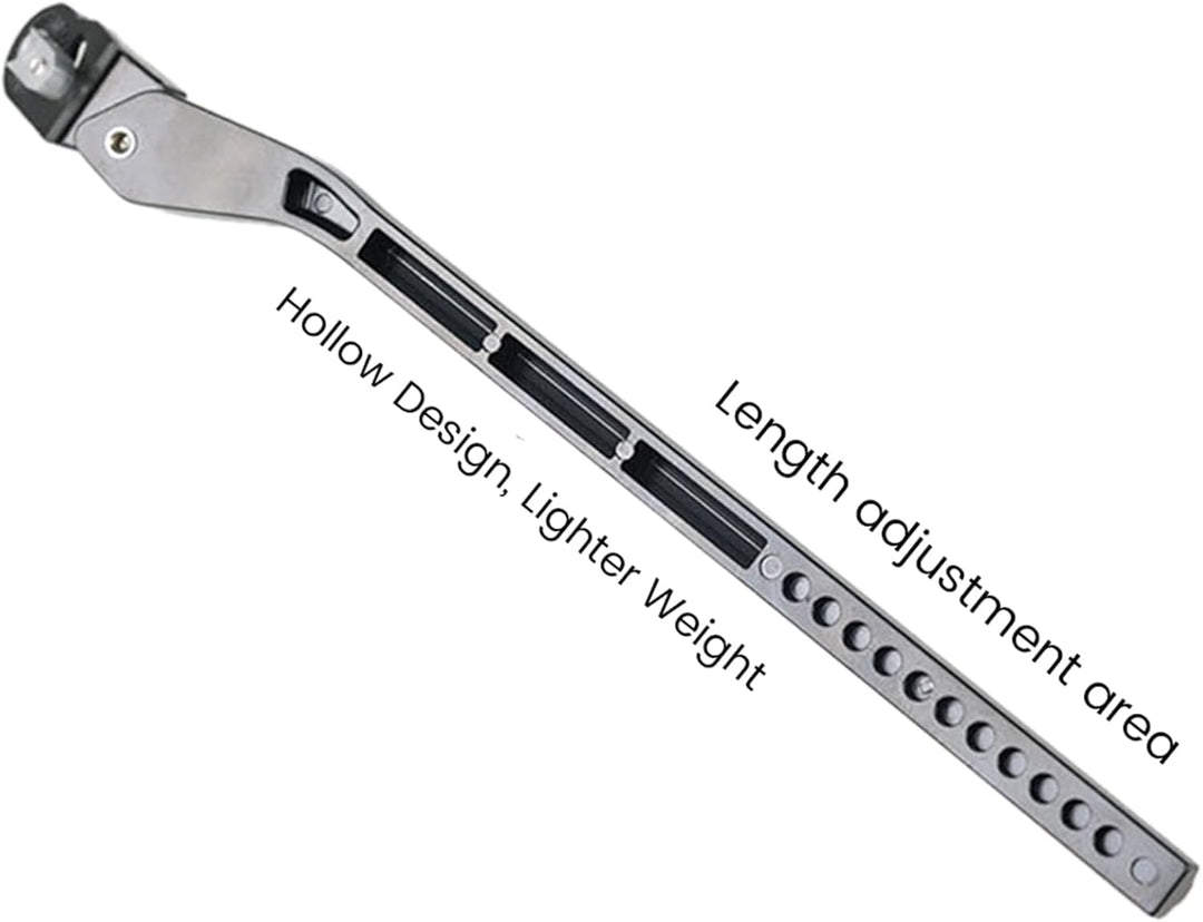 HENMI Fahrradständer 24–27.5 Zoll,Carbon Fibre Quick Release Road Bicycle Side Kickstand Mountain Bike Support Kick Stand Foot Brace