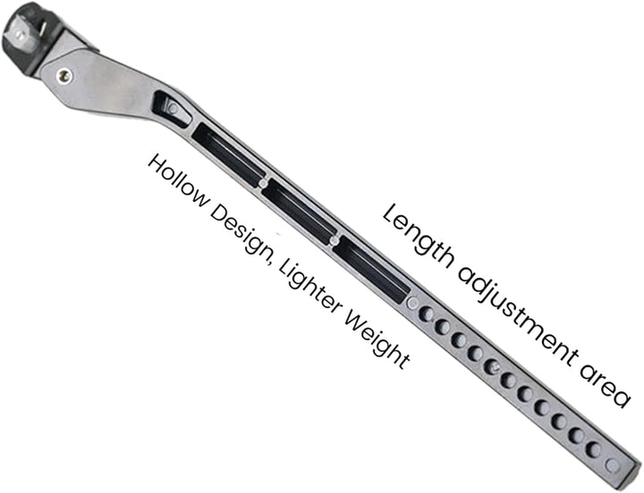 HENMI Fahrradständer 24–27.5 Zoll,Carbon Fibre Quick Release Road Bicycle Side Kickstand Mountain Bike Support Kick Stand Foot Brace