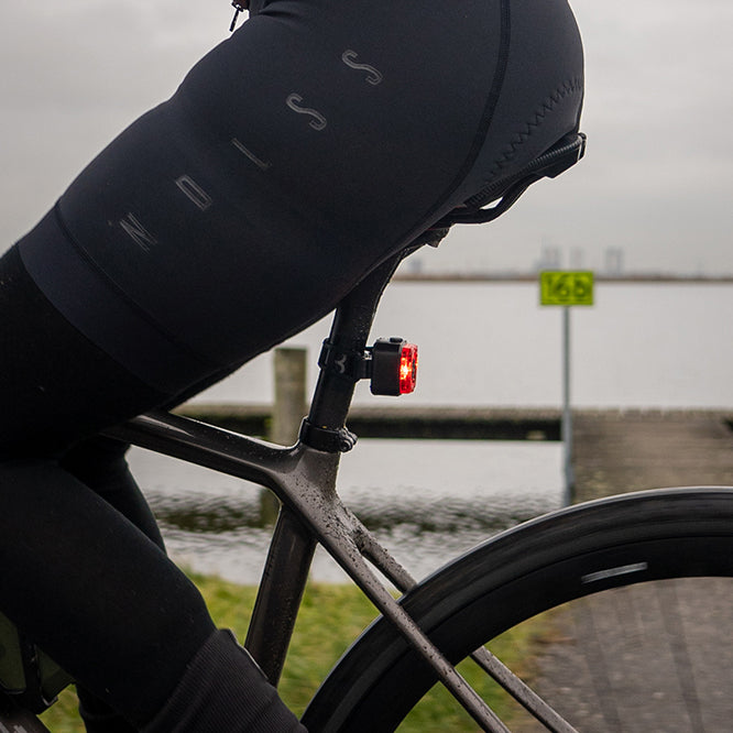 HENMI USB wiederaufladbare Fahrradlampe StVZO Elektrofahrrad-Rücklicht wasserdicht