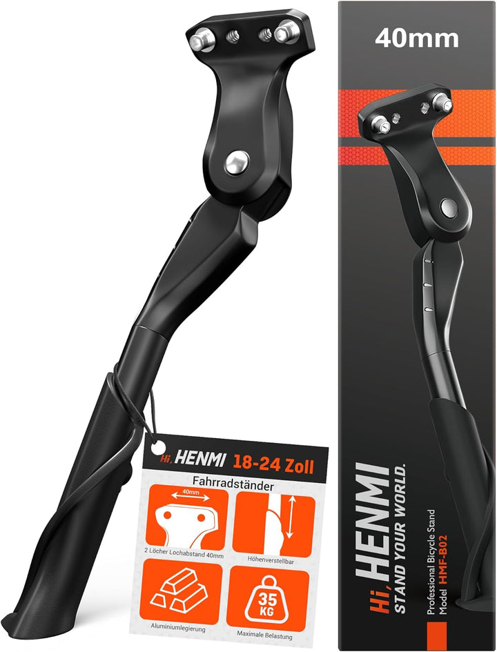 HENMI Fahrradständer Kinderfahrrad Ständer,Höhenverstellbar Fahrrad Ständer Kinder,rutschfest Stabil Fahrradständer für Mountainbike, Rennrad