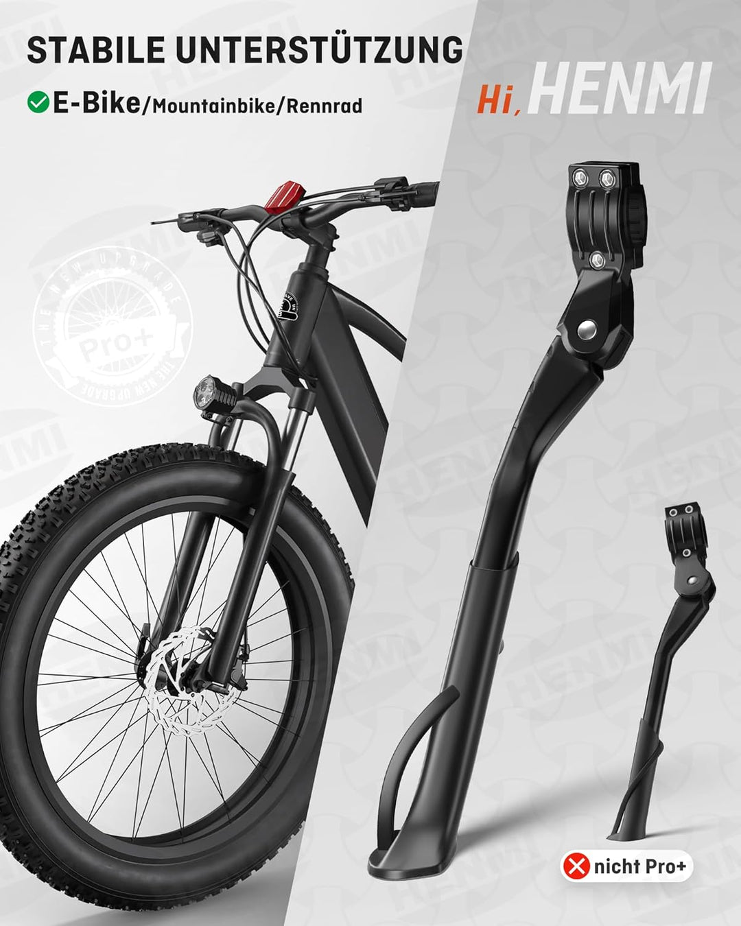 stabile fahrradständer HENMI Fahrradständer 24-29 Zoll,Maximale Belastung(Pro 35,Pro+ 45, Pro