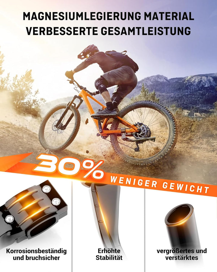 HENMI Fahrradständer 24-29 Zoll,Maximale Belastung Pro Max45 KG,Höhenverstellbarer Fahrrad ständer,Stabil Fahrradständer für Mountainbike, Trekkingrad, Cityrad, Pendlerfahrräder