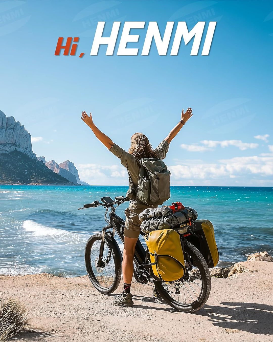 bike24 fahrradständer HENMI Fahrradständer E-Bike 24-29Zoll, fahrradständer 40mm lochabstand