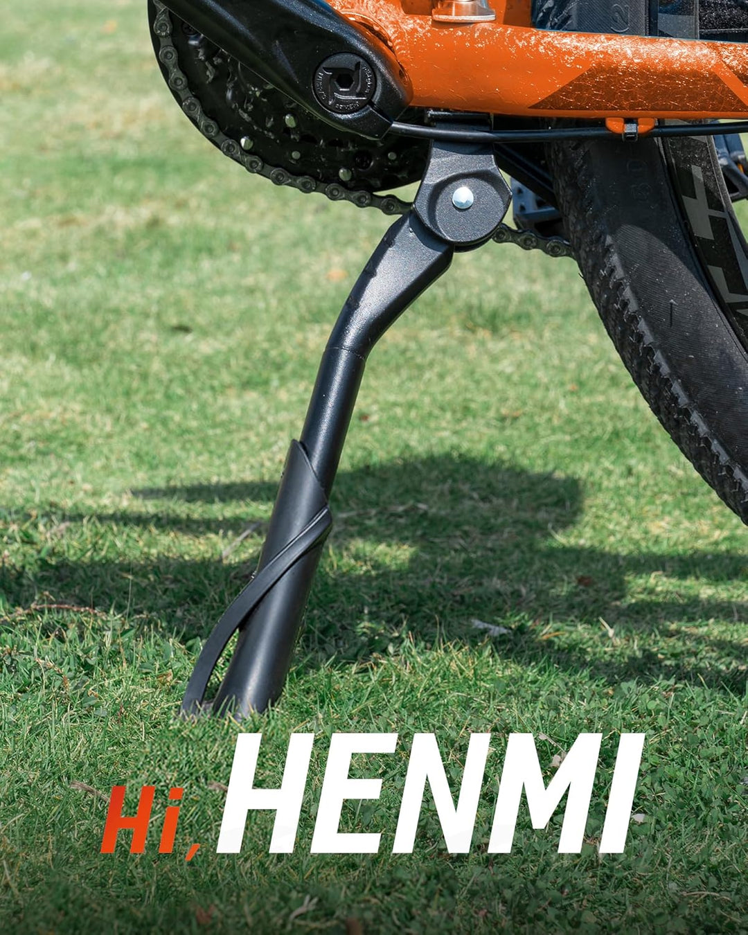 HENMI Fahrradständer 20–24 Zoll Kinderfahrrad Ständer, Höhenverstellbar Kinder Fahrradständer, Aluminiumlegierung Mittelhalterung für Mountainbike, Rennrad, Sportfahrrad, Cityrad