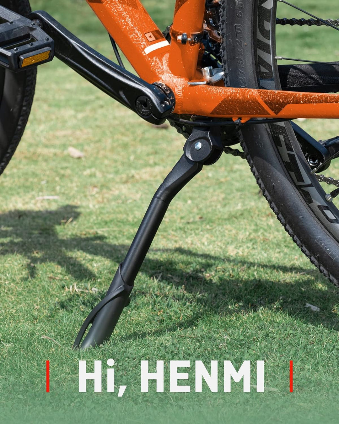 fahrradständer e-bike 29 zoll HENMI Fahrradständer 24–29 Zoll, Höheverstellbar Seiten-Ständer für E-