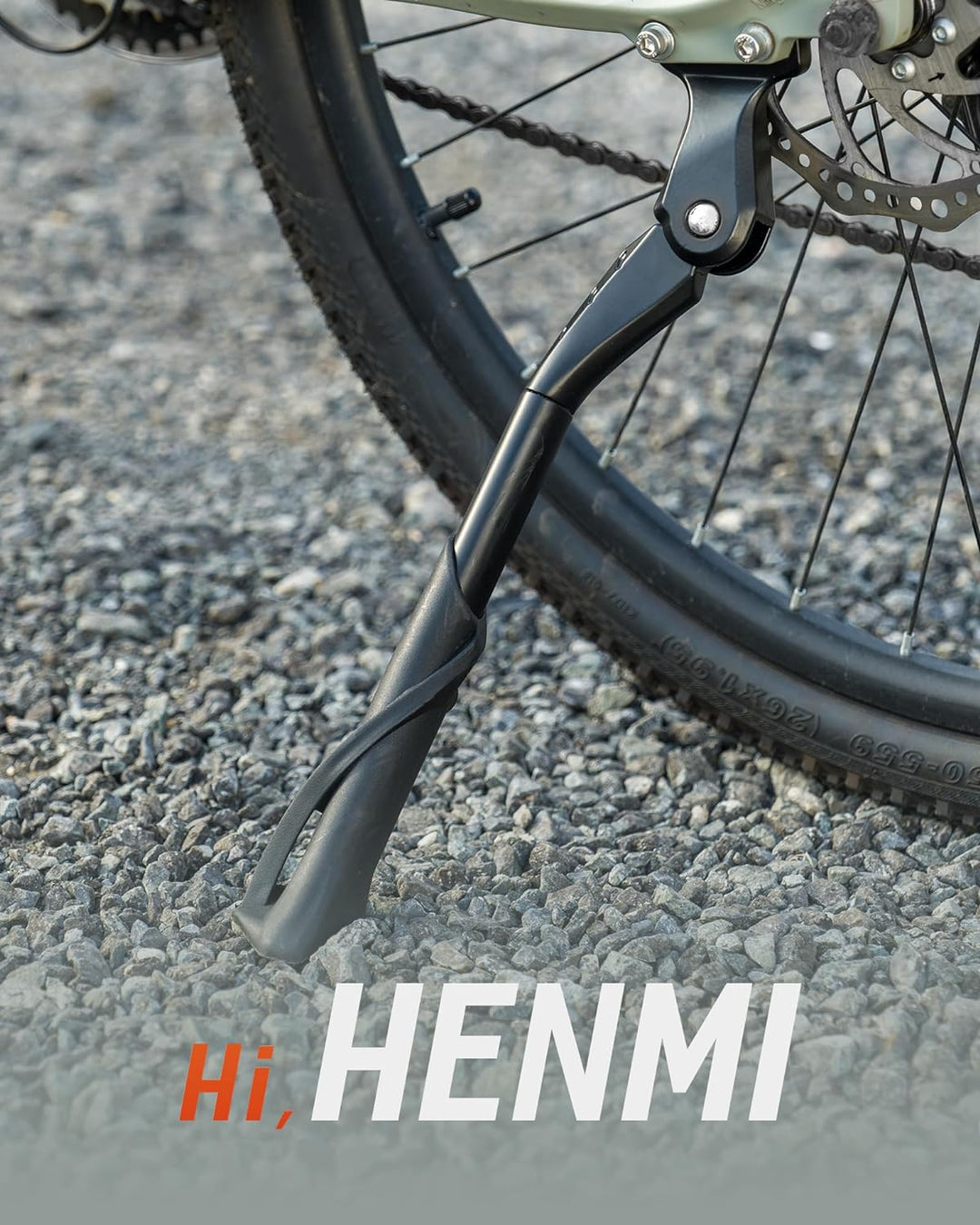 fahrradständer e bike mtb HENMI Fahrradständer 24-29 Zoll, Konzipiert für E-Bike und MTB, Nur ge