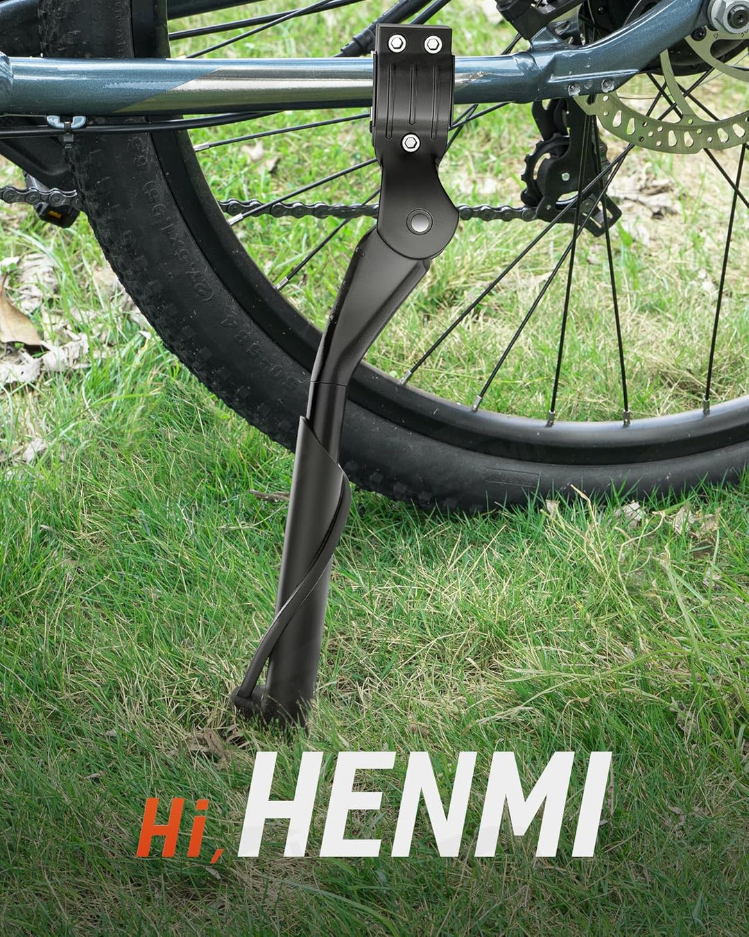 fahrradständer für kinderrad HENMI Fahrradständer 18-24 Zoll Kinderfahrrad Ständer, Höhenverstellba