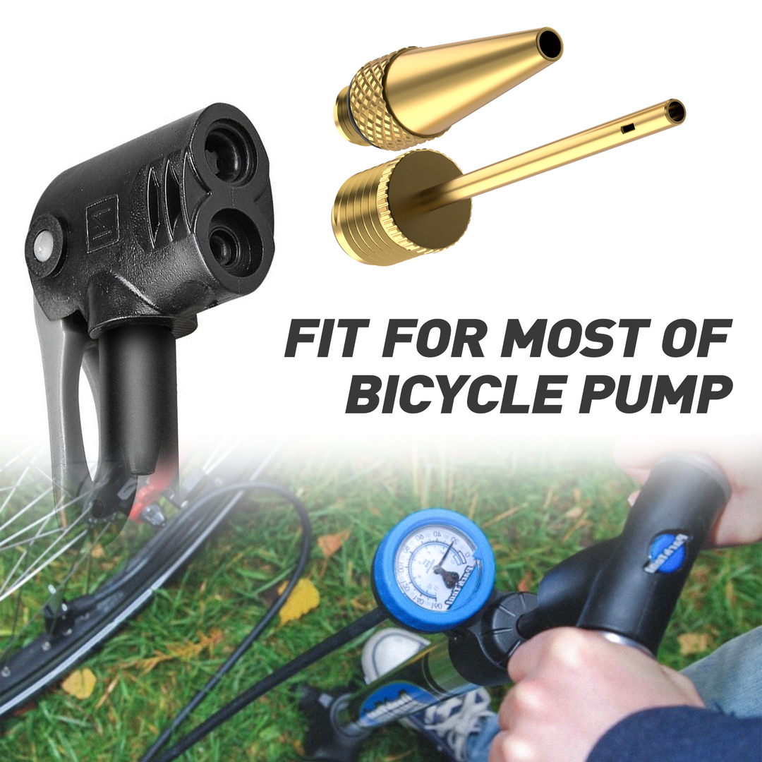 aufsatz für fahrradpumpe HENMI 12pcs Fahrrad Adapter, Französisches Ventil Adapter, Multifunkti