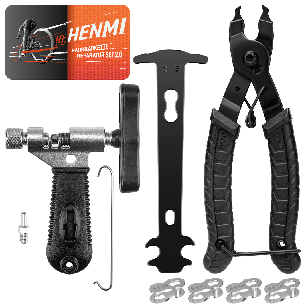 fahrrad kettennieter kaufen HENMI Kettennieter Fahrrad, Kettenzange, Kettenschloss Zange und 4 Paa