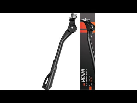 HENMI Fahrradständer 20–24 Zoll Kinderfahrrad Ständer, Höhenverstellbar Kinder Fahrradständer, Aluminiumlegierung Mittelhalterung für Mountainbike, Rennrad, Sportfahrrad, Cityrad